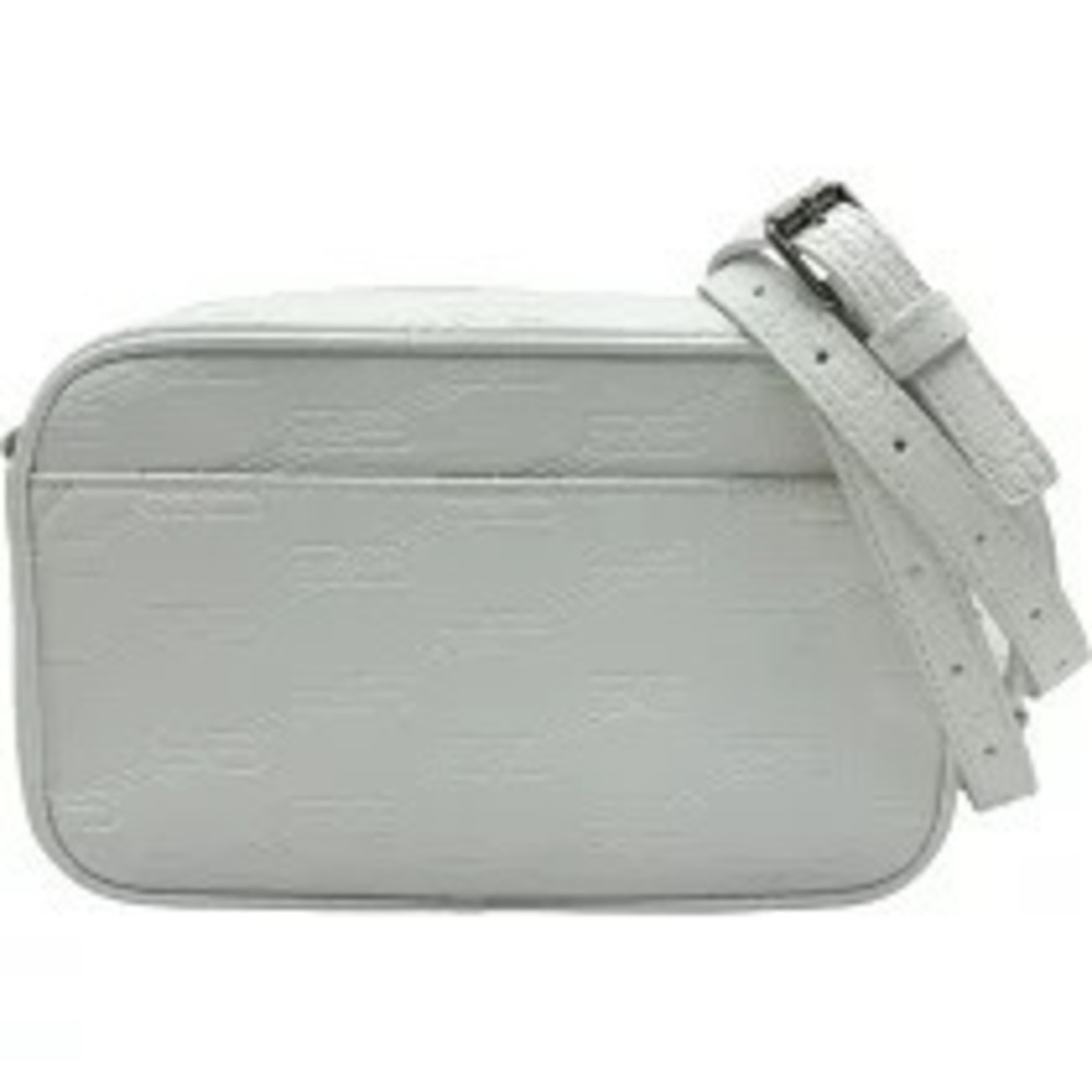 Balenciaga Signature Camera Bag White Leather Shoulder